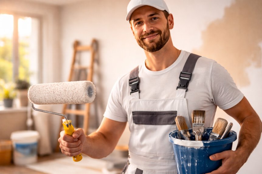 Maler Geo-Domains für lokale Sichtbarkeit nutzen Mühlhausen